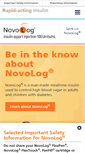 Mobile Screenshot of novolog.com